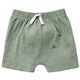 Infant & Toddler Boys Medium Green Harem Shorts-Gerber Childrenswear Wholesale