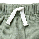 Infant & Toddler Boys Medium Green Harem Shorts-Gerber Childrenswear Wholesale
