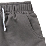 Infant & Toddler Boys Medium Grey Harem Shorts-Gerber Childrenswear Wholesale