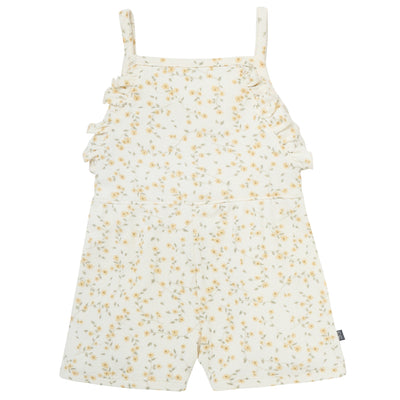 Infant & Toddler Girls Ivory Vines Ruffle Romper