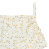 Infant & Toddler Girls Ivory Vines Ruffle Romper