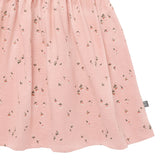 Infant & Toddler Girls Rose Tulips Bow Back Dress