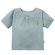 Baby Boys Medium Teal Henley Top-Gerber Childrenswear Wholesale
