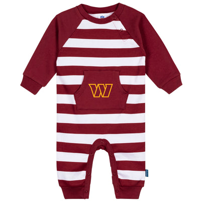 Baby Boys Washington Commanders Romper