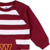 Baby Boys Washington Commanders Romper