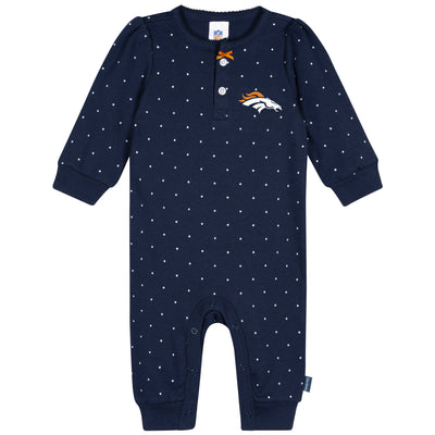Baby Girls Denver Broncos Romper