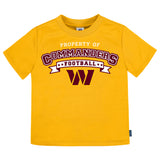 3-Pack Infant & Toddler Neutral Washington Commanders T-Shirts