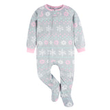 Baby & Toddler Girls Fair Isle Blanket Sleepers-Gerber Childrenswear Wholesale