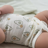 3-Pack Baby Neutral Avo-Cuddle Short Sleeve Onesies® Bodysuits-Gerber Childrenswear Wholesale