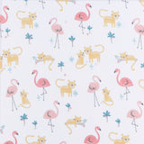Baby Girls Animals & Geos Crib Sheet-Gerber Childrenswear Wholesale