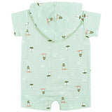 Baby Boys Sea Scene Hooded Romper-Gerber Childrenswear Wholesale