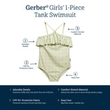 Toddler Girls Eyelet Floral Swimsuit-Gerber Childrenswear Wholesale