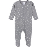 2-Pack Baby Neutral Neutral Grey Moons Sleep 'N Play With Mitten Cuffs-Gerber Childrenswear Wholesale