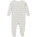 2-Pack Baby Neutral Neutral Grey Moons Sleep 'N Play With Mitten Cuffs-Gerber Childrenswear Wholesale