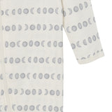 2-Pack Baby Neutral Neutral Grey Moons Sleep 'N Play With Mitten Cuffs-Gerber Childrenswear Wholesale