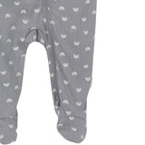 2-Pack Baby Neutral Neutral Grey Moons Sleep 'N Play With Mitten Cuffs-Gerber Childrenswear Wholesale