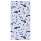 4-Pack Baby Boys Coastal Calm Flannel Blankets-Gerber Childrenswear Wholesale