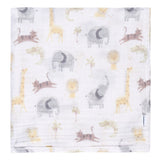 2-Pack Baby Neutral Animals & Geos Neutral Muslin Blanket-Gerber Childrenswear Wholesale