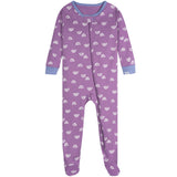 4-Pack Baby Girls Rainy Day Footed Pajamas-Gerber Childrenswear Wholesale