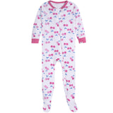 4-Pack Baby Girls Pears Footed Pajamas-Gerber Childrenswear Wholesale