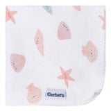 4-Pack Baby Girls She Sells Sea shells Terry Washcloths-Gerber Childrenswear Wholesale