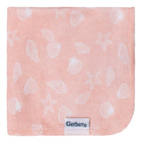 4-Pack Baby Girls She Sells Sea shells Terry Washcloths-Gerber Childrenswear Wholesale