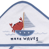 Baby Boys Little Lighthouse Hooded Towel-Gerber Childrenswear Wholesale