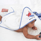 Baby Boys Little Lighthouse Hooded Towel-Gerber Childrenswear Wholesale
