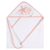 Baby Girls She Sells Sea shells Hooded Towel-Gerber Childrenswear Wholesale