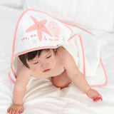 Baby Girls She Sells Sea shells Hooded Towel-Gerber Childrenswear Wholesale
