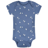 3-Pack Baby Boys Little Lighthouse Short Sleeve Onesies® Bodysuits-Gerber Childrenswear Wholesale