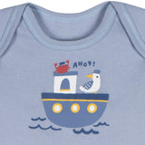 3-Pack Baby Boys Little Lighthouse Short Sleeve Onesies® Bodysuits-Gerber Childrenswear Wholesale