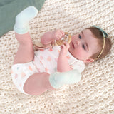3-Pack Baby Girls She Sells Sea Shells Short Sleeve Onesies® Bodysuits-Gerber Childrenswear Wholesale