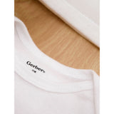 4-Pack Baby Neutral White Short Sleeve Onesies® Bodysuits-Gerber Childrenswear Wholesale