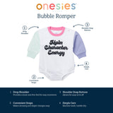 Baby Girls Main Character Sweatshirt Bubble Romper-Gerber Childrenswear Wholesale