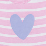 Baby Girls Heart Lap Shoulder Dress-Gerber Childrenswear Wholesale