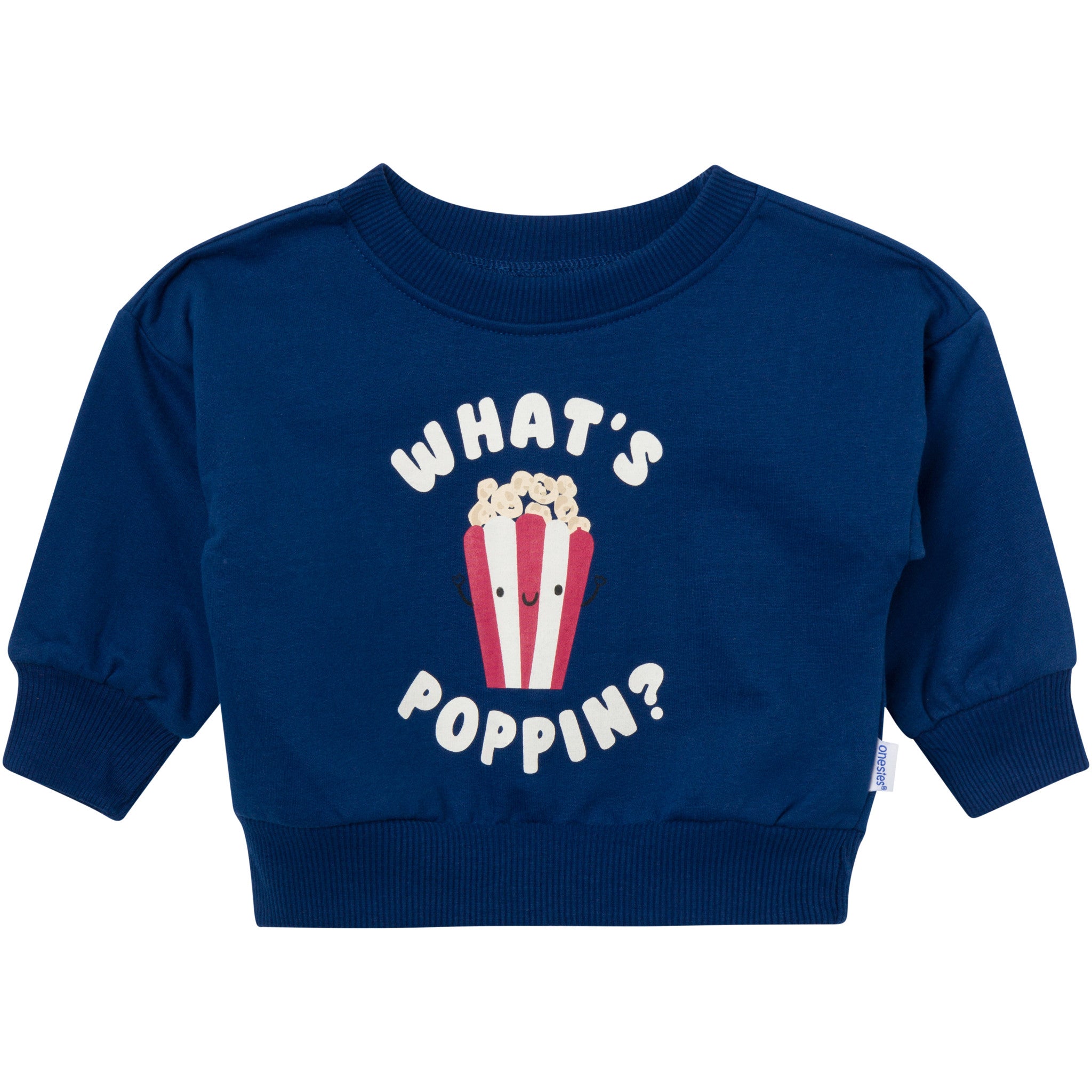 2-Piece Baby Boys What's Poppin Sweatshirt Set-Gerber Childrenswear Wholesale