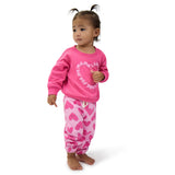 2-Piece Baby Girls Love Mama Sweatshirt Set-Gerber Childrenswear Wholesale