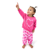 2-Piece Baby Girls Love Mama Sweatshirt Set-Gerber Childrenswear Wholesale