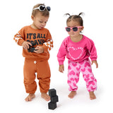 2-Piece Baby Girls Love Mama Sweatshirt Set-Gerber Childrenswear Wholesale