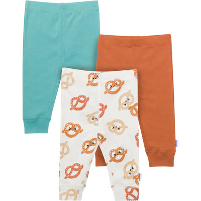 3-Pack Baby Boys Pretzels Active Pants-Gerber Childrenswear Wholesale