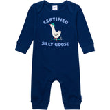 3-Pack Baby Boys Silly Goose Lap Shoulder Footless Pajamas-Gerber Childrenswear Wholesale