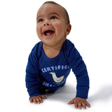 3-Pack Baby Boys Silly Goose Lap Shoulder Footless Pajamas-Gerber Childrenswear Wholesale