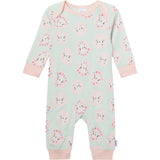 3-Pack Baby Girls Good Vibes Lap Shoulder Footless Pajamas-Gerber Childrenswear Wholesale