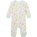 3-Pack Baby Girls Good Vibes Lap Shoulder Footless Pajamas-Gerber Childrenswear Wholesale