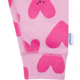 3-Pack Baby Girls Hearts Active Pants-Gerber Childrenswear Wholesale