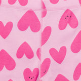 3-Pack Baby Girls Hearts Active Pants-Gerber Childrenswear Wholesale