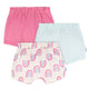 3-Pack Baby Girls Rainbow Bubble Shorts-Gerber Childrenswear Wholesale