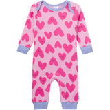 3-Pack Baby Girls Rainbow Rules Lap Shoulder Footless Pajamas-Gerber Childrenswear Wholesale