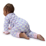 3-Pack Baby Girls Rainbow Rules Lap Shoulder Footless Pajamas-Gerber Childrenswear Wholesale